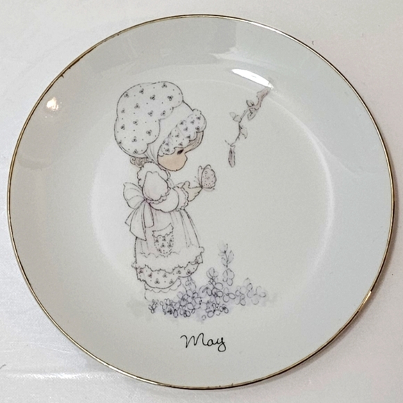Precious Moments Months of the Year Plates - May - Picture 1 of 12